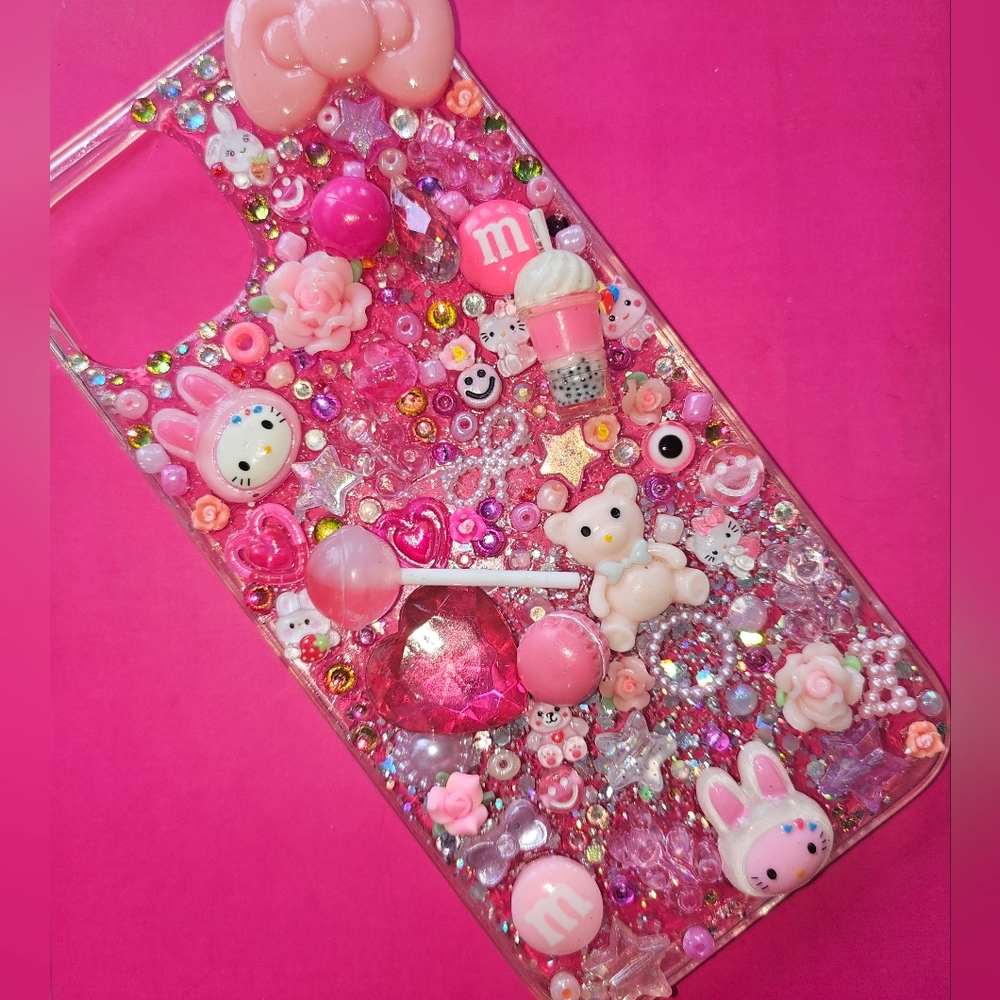glitter decoden case for iphone14 plus 💖
